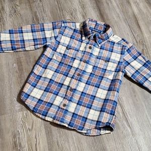 3T long sleeve flannel